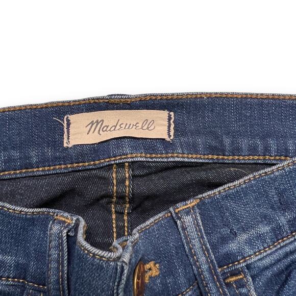 Madewell High-Rise Roadtripper Jeans SIZE 26 x 30 Blue Wash Stretch Denim - Picture 5 of 14